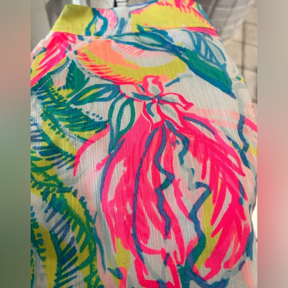 Lilly Spulitzer multicolor mini Skirt Size 00 - Picture 6 of 11